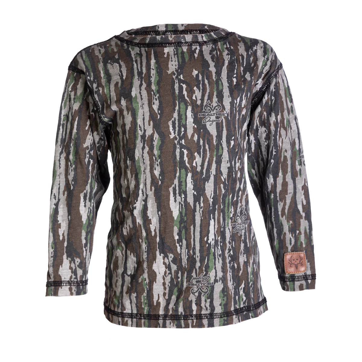 Kid's Camo Long Sleeve Tee - Image 6