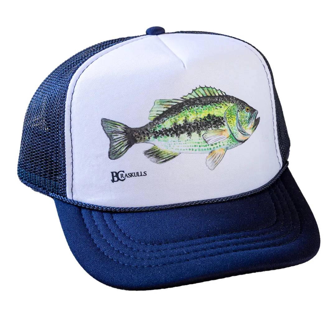 Youth Bass Trucker Hat - Image 2